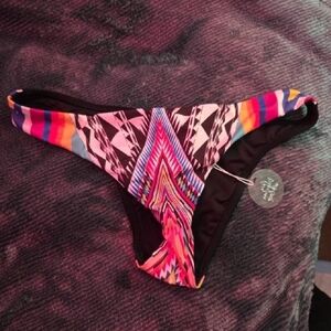 Pilyq Multicolor Geometric Bikini Bottom
